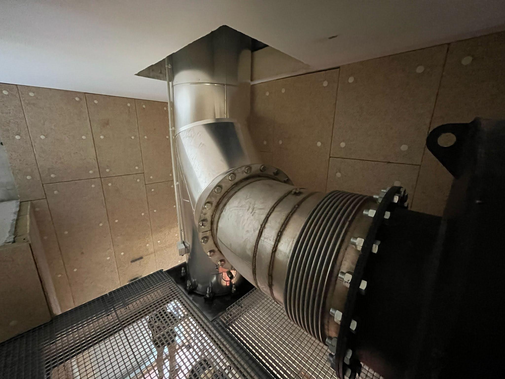Création Conduit DN550 Inox