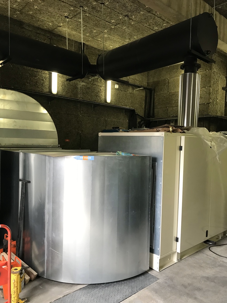 Fabrication et pose d'un Plenum Ventilation GE 300KVA