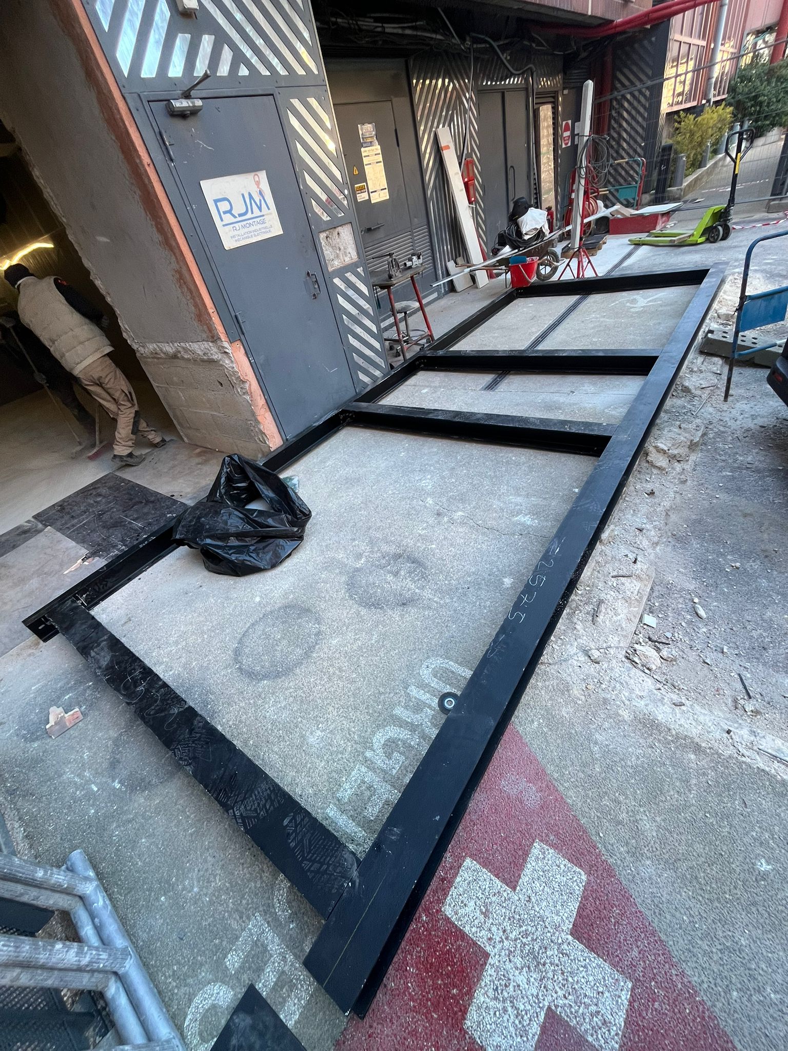 Châssis métallique sur mesure pour l'aéroréfrigérant