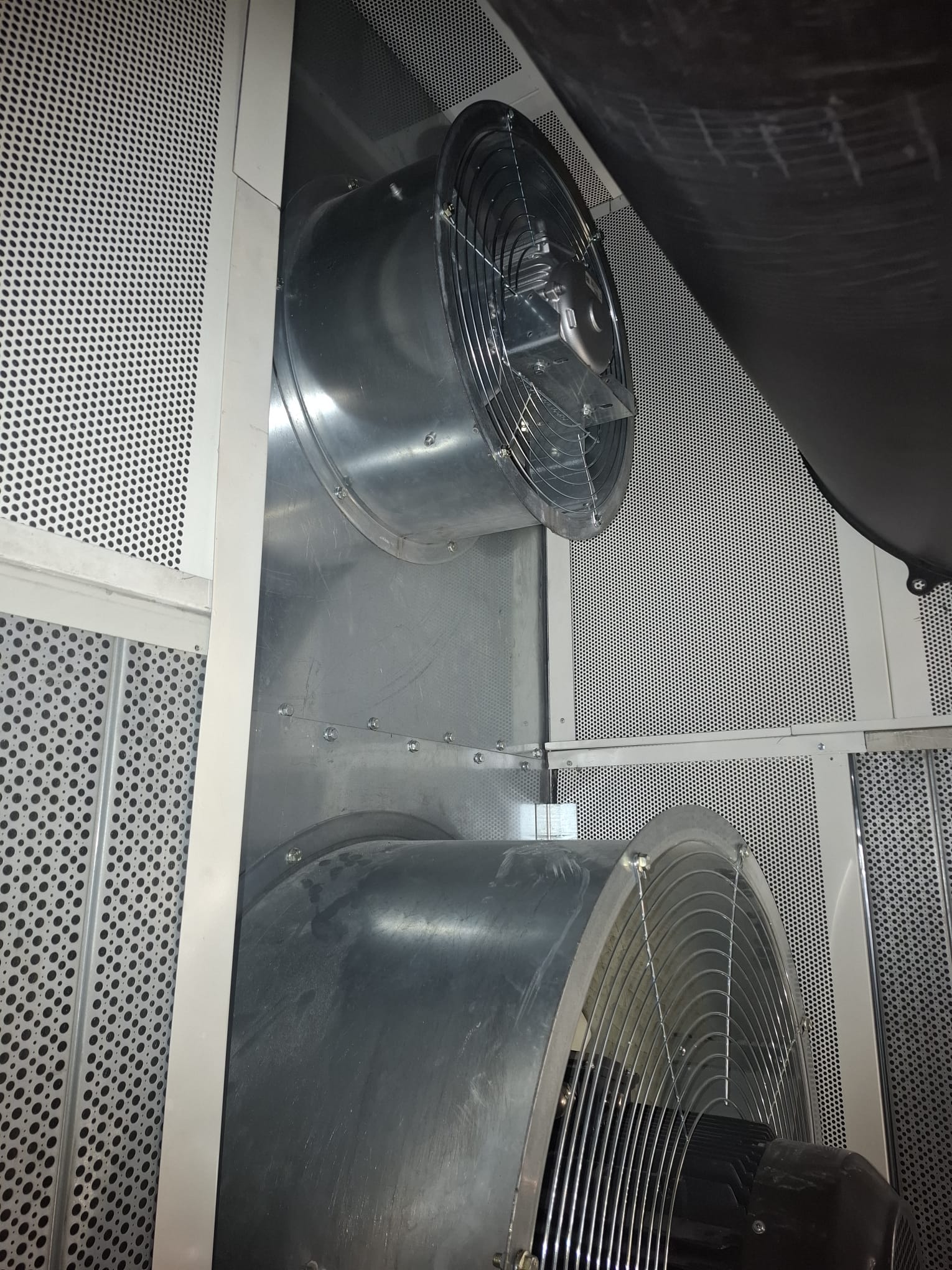 Ventilateurs et baffles acoustiques